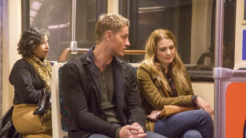 Kevin and Sophie ride the subway on This Is Us