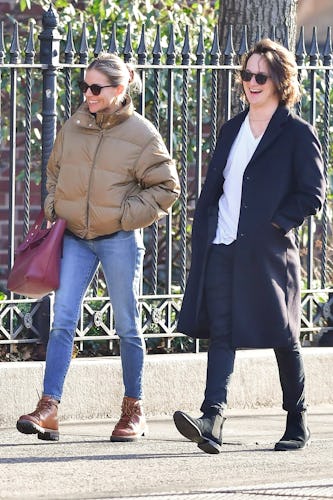 Sienna Miller's Green Puffer Coat Is A Staple In Her Winter Wardrobe