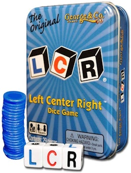 LCR Left Center Right Dice Game