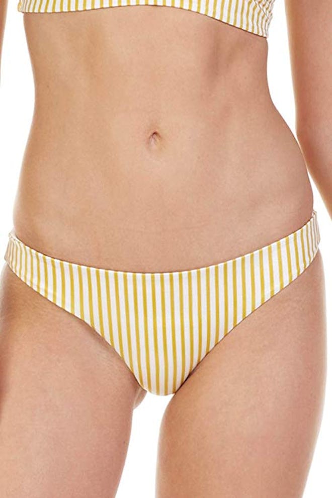 Cabana Striped Brazilian Bikini Bottom