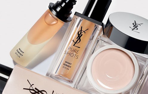 YSL Beauty's new Pure Shots skincare collection includes serums, face cream, and more.