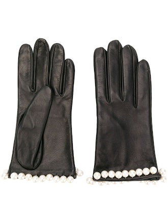 Pearl Embellished Gloves