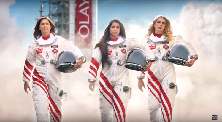 Olay's Make Space For Women Super Bowl Campaign will donate money to Girls Who Code.