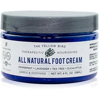 The Yellow Bird All Natural Foot Cream With Essential Oils
