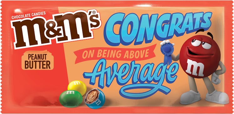 The M&M's Messages packages have the funniest sayings.