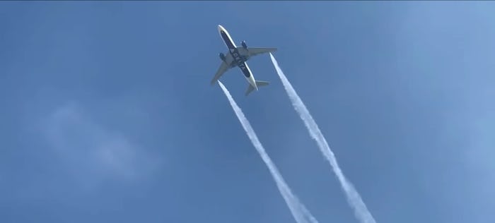 An airplane dumped fuel over multiple California schools, leaving dozens of children and adults with...