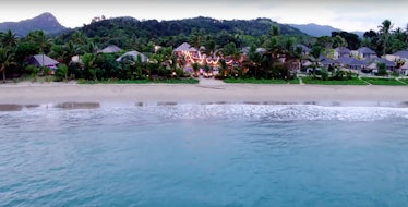 The villa from 'Love Island' USA is located on a beautiful beach in Fiji, and surrounded by the jung...