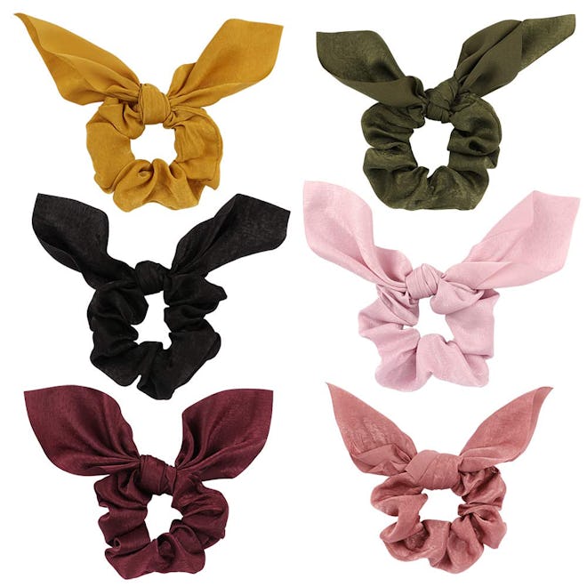 Jaciya Chiffon Bow Scrunchies