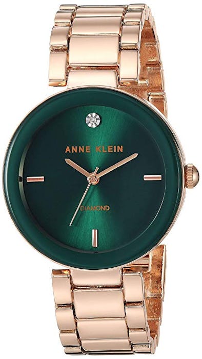 Anne Klein Genuine Diamond Dial Bracelet Watch