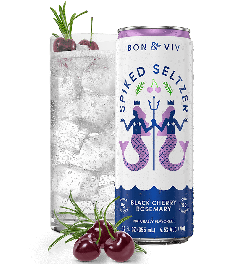 Your hard seltzer of choice makes for a great mixer with vodka, gin, or rum.