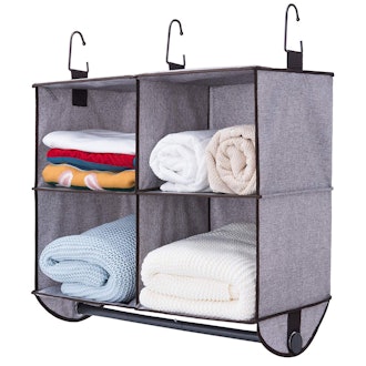 StorageWorks 4 Section Hanging Closet Organizer