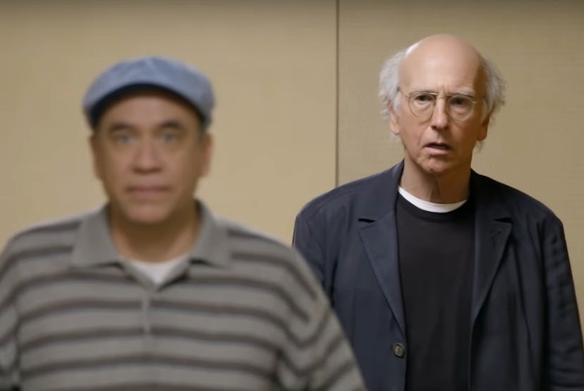 Fred Armisen and Larry David in Curb Your Enthusiasm