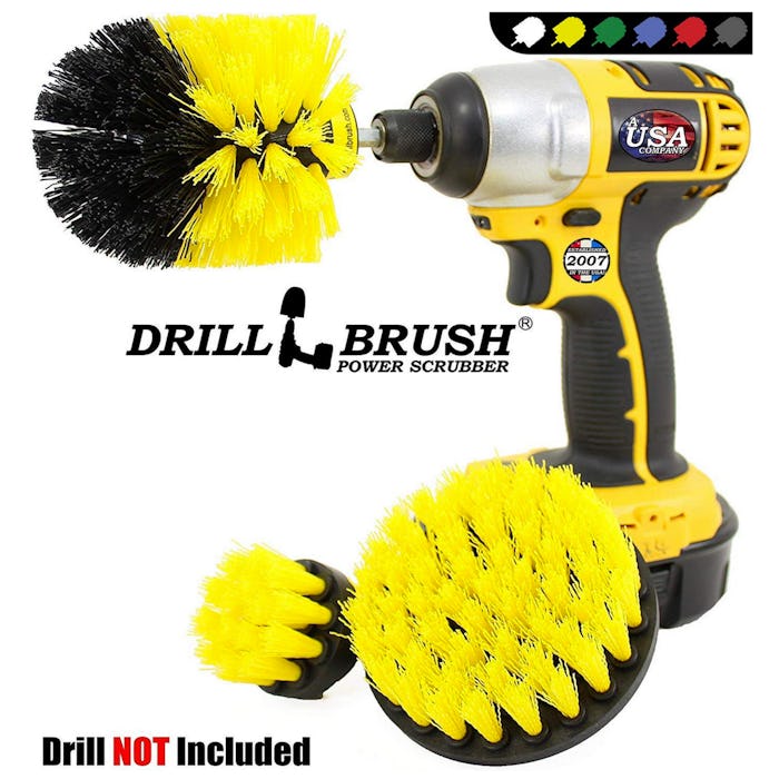 Drill Brush Power Scrubber Brush Heads