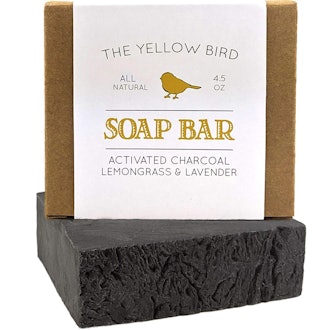 The Yellow Bird Activated Charcoal Soap Bar (4.5 Oz)
