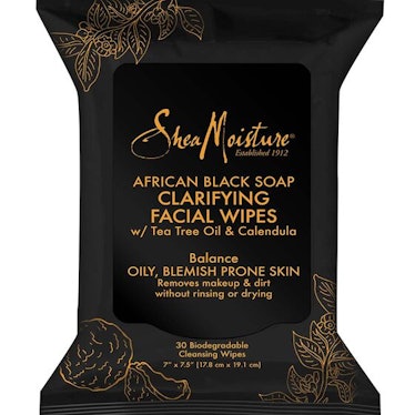 Shea Moisture African Black Soap Facial Cleansing Wipes