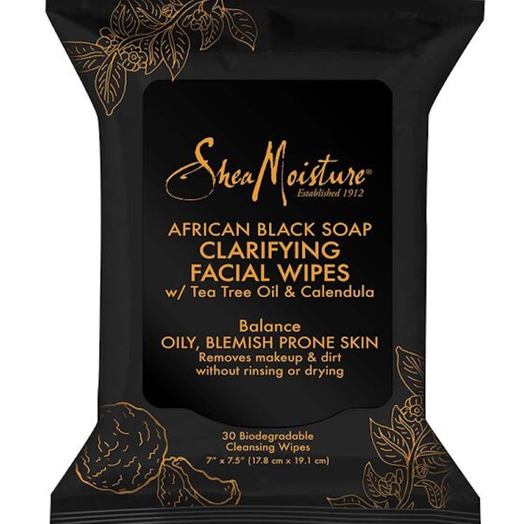 Shea Moisture African Black Soap Facial Cleansing Wipes