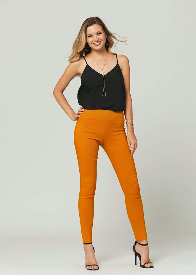 These breathable ponte pants come in 19 different colors.