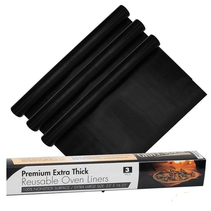 Grill Magic Non-Stick Heavy Duty Oven Liners (3-pack)