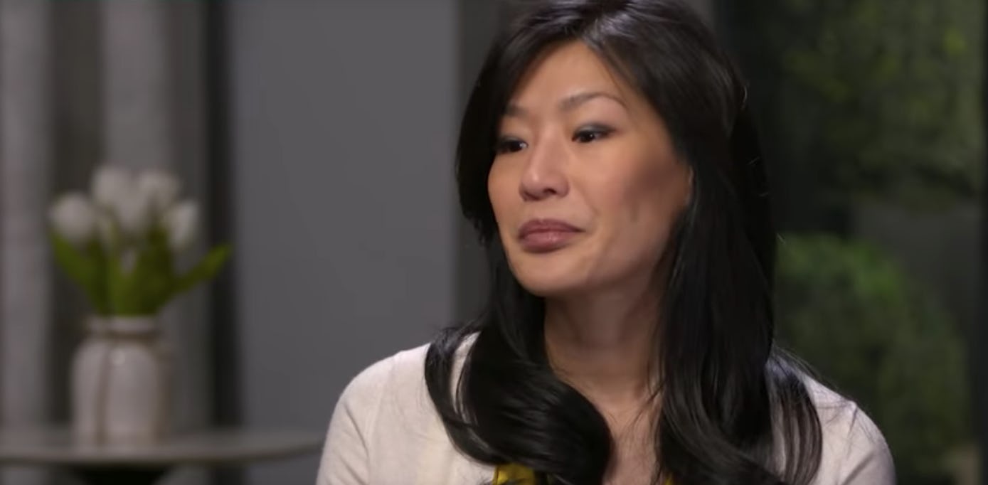 Evelyn Yang, wife of 2020 entrepreneur and Democratic presidential hopeful Andrew Yang, said that sh...