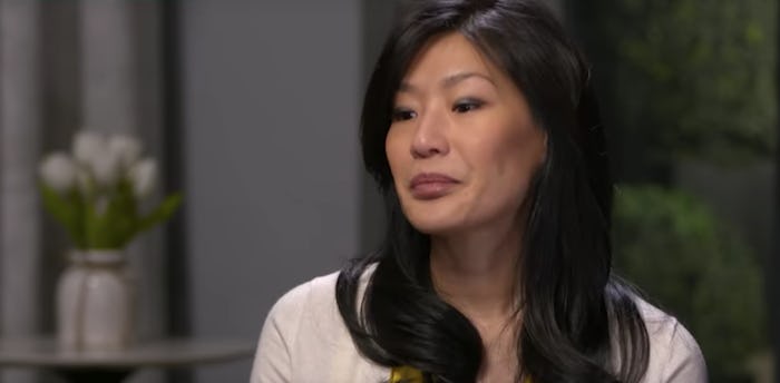 Evelyn Yang, wife of 2020 entrepreneur and Democratic presidential hopeful Andrew Yang, said that sh...