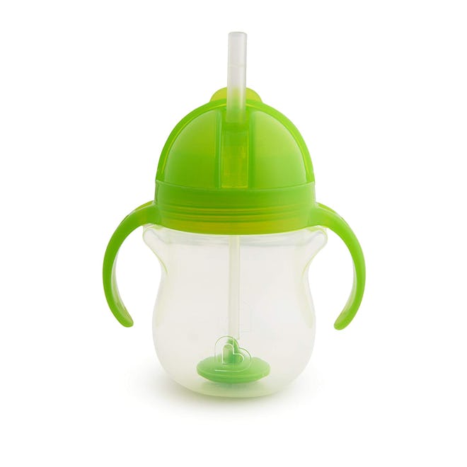 Munchkin Click Lock Weighted Straw Cup, 7 Ounces