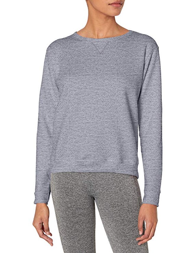 Hanes Women's V-Notch Pullover Fleece Sweatshirt