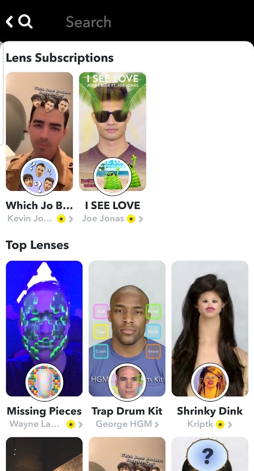 Does Snapchat Have AR Predictor Filters like Instagram does? They have a lot of the same sort of pop...