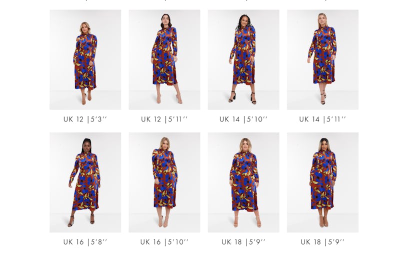 ASOS New See My Fit Tool Lets You View Clothes On 16 Different