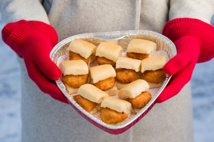 Spread the love with Chick-Fil-A’s Valentine's Day 2020 Nugget Tray. 