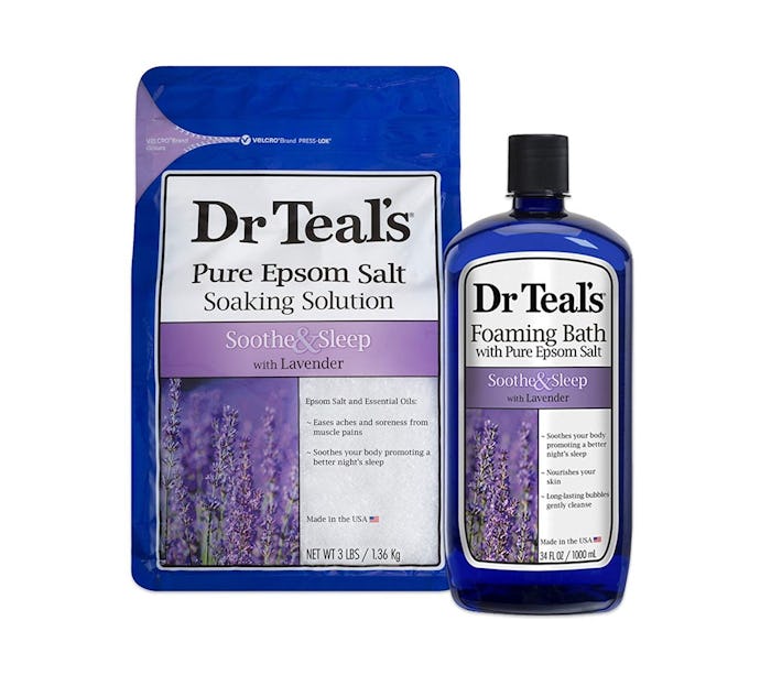 Dr. Teal's Epsom Salt Soaking Solution and Foaming Bath
