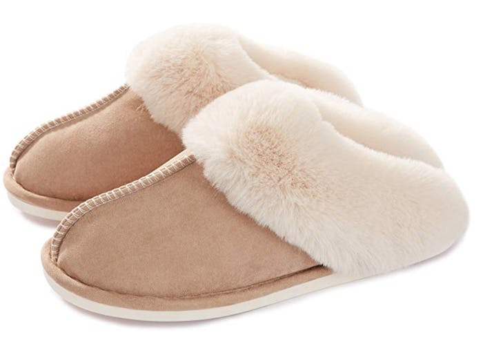 Donpapa Womens Slipper Memory Foam