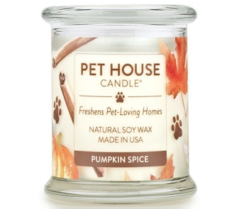 One Fur All Pet Odor Eliminator Candle (Pumpkin Spice Scent)