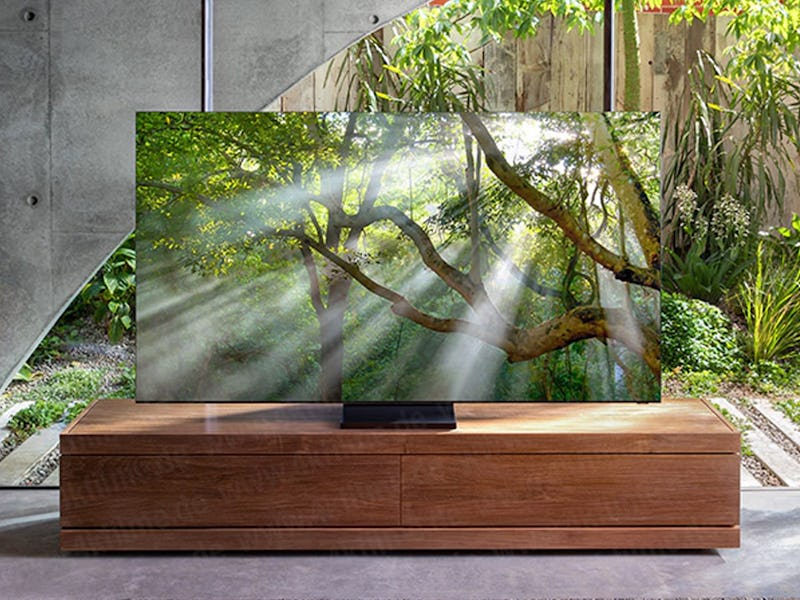 Samsung's forthcoming "zero-bezel" TV