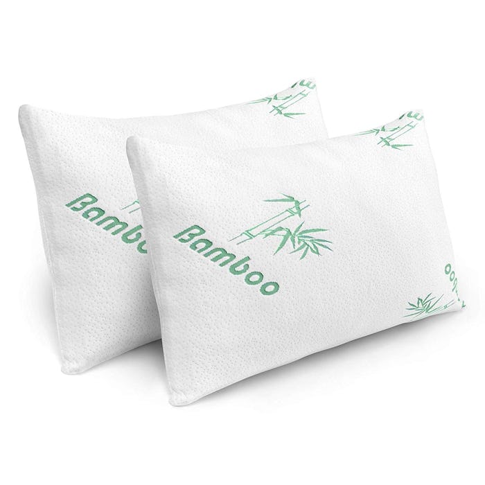 Plixio Memory Foam Bed Pillows (2 Pack)