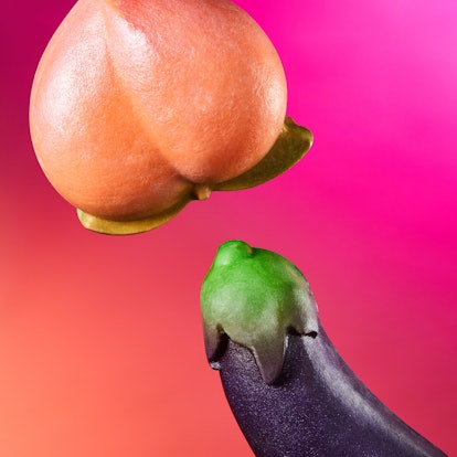 Lush's Peachy and Eggplant now come in soaps. 