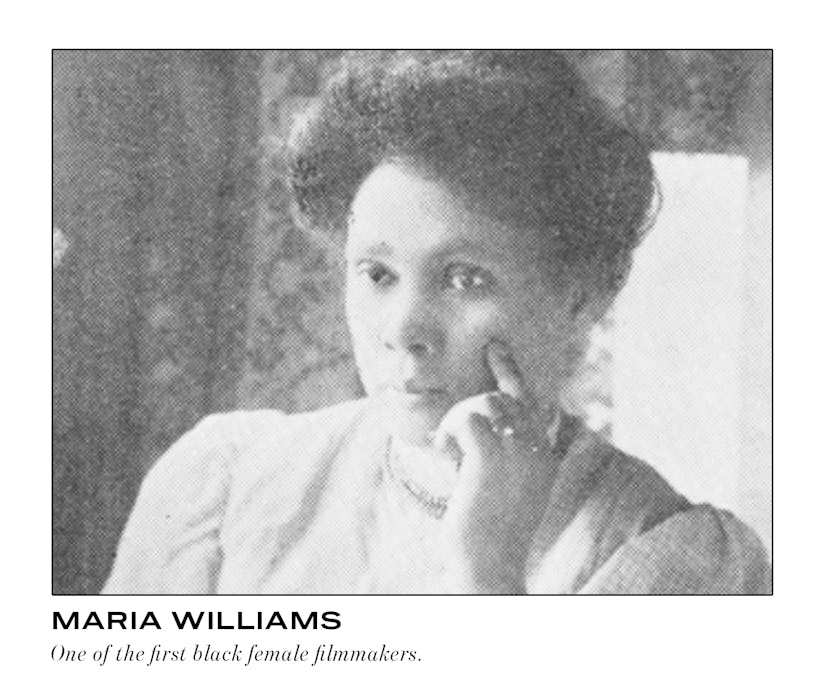 Maria Williams, one of the first black female filmmakers