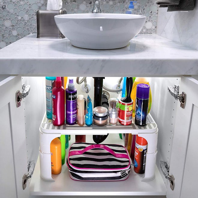 Expandable Under Sink Organizer and Storage