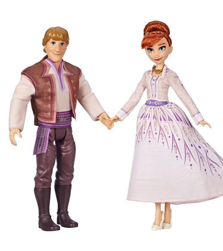anna and kristoff dolls from frozen 2
