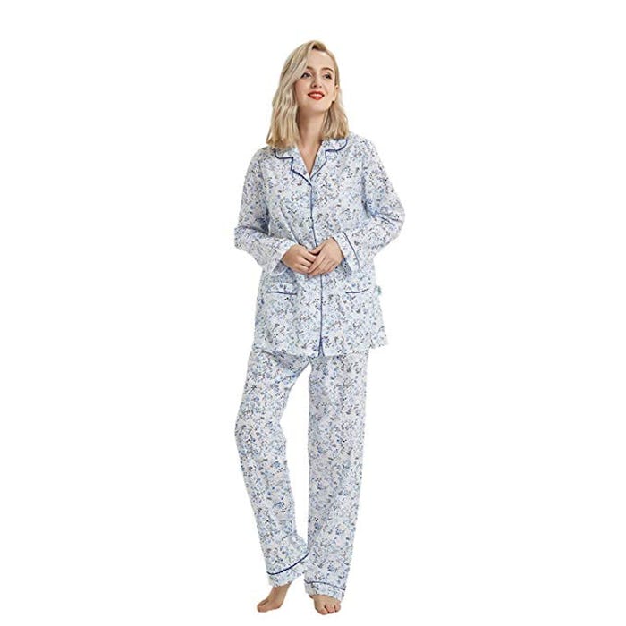 GLOBAL Cotton Pajama Set