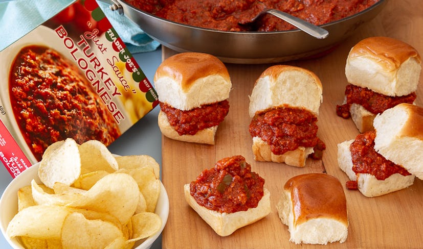 These sloppy joe sliders are the ultimate Super Bowl dish. 