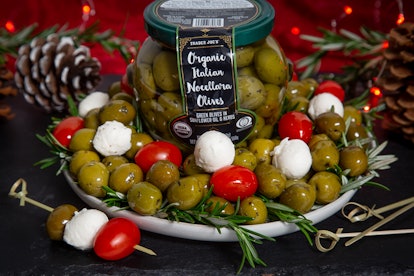 Olives are a great Super Bowl snack. 
