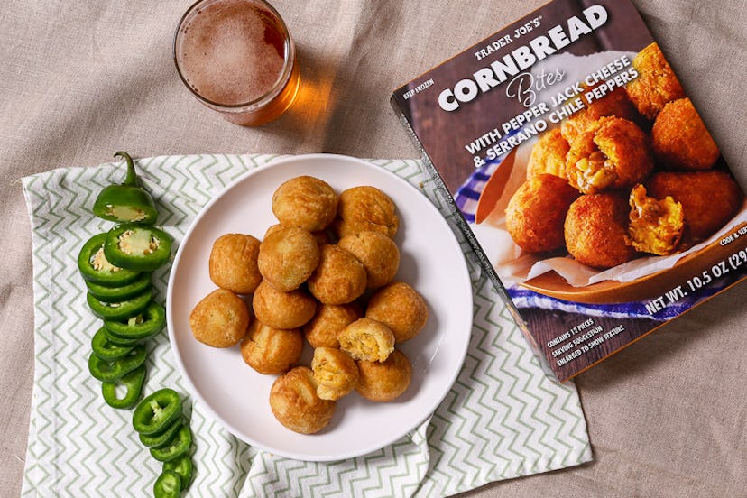 Cornbread bites are an easy Super Bowl dish. 