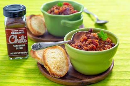 This chili seasoning blend goes great with any Super Bowl dish. 