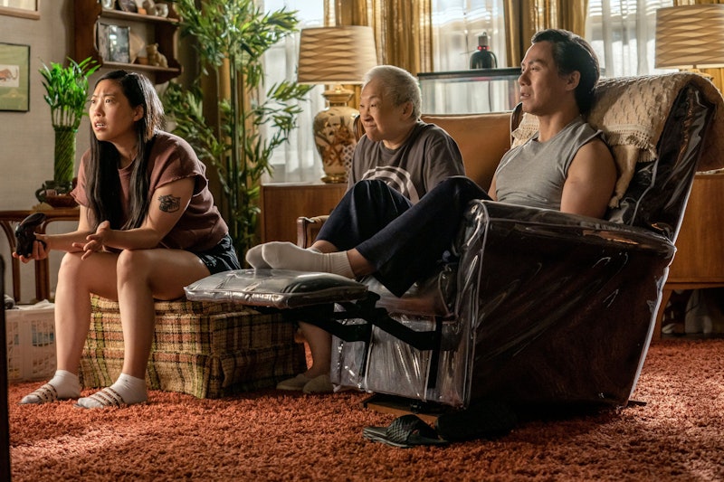 Awkwafina, BD Wong and Lori Tan Chinn in "Awkwafina is Nora From Queens"