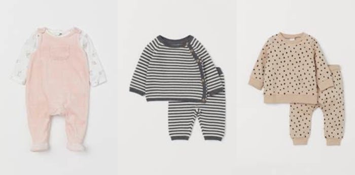H&M's newborn organic collection features onesies, sleepers, sets, and more. 