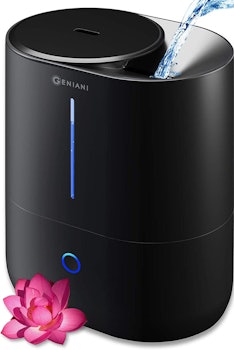 GENIANI Top Fill Cool Mist Humidifier And Essential Oil Diffuser