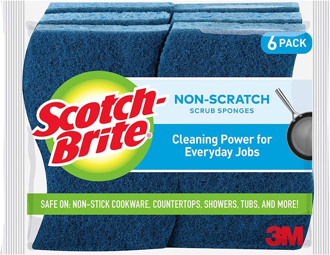 Scotch-Brite Non-Scratch Scrub Sponge (6-Pack)