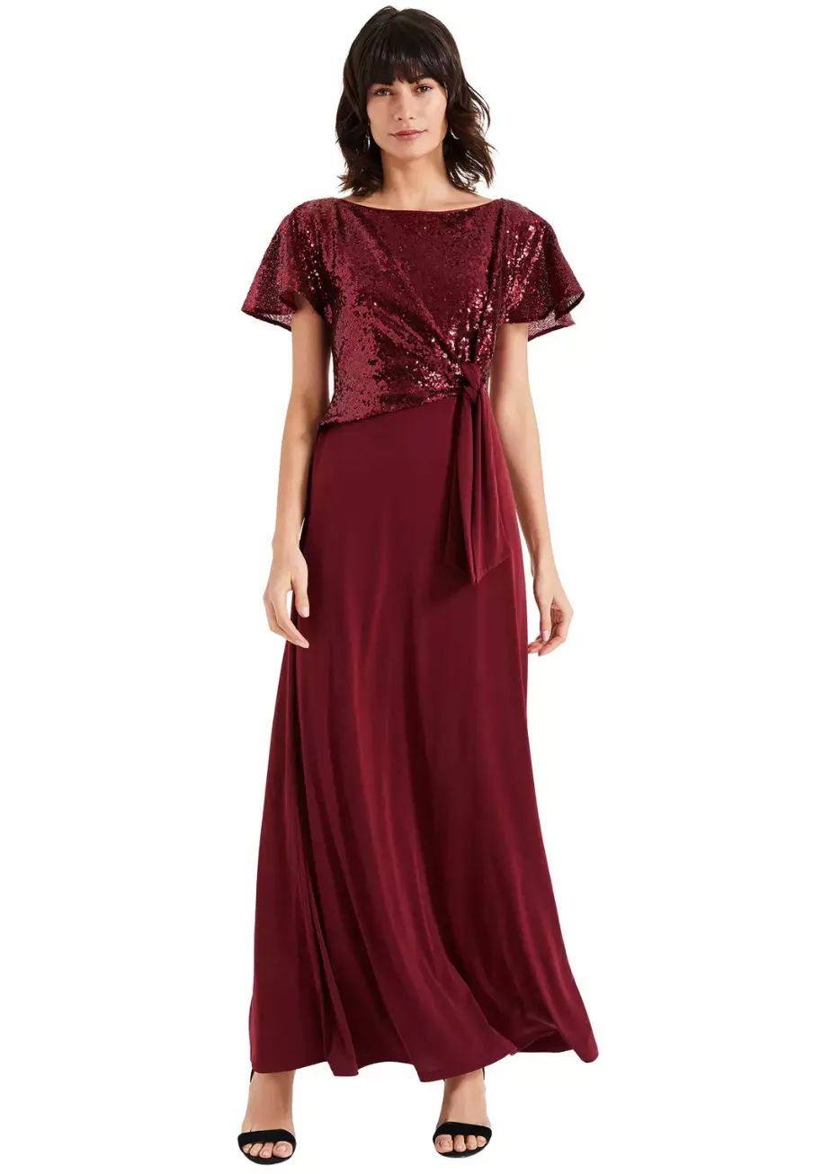 kate middleton needle and thread red dress The Princess of Wales looks beautiful in Needle & Thread sequin dress