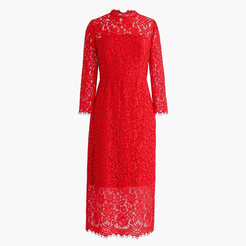 kate middleton red sequin dress Kate Middleton wearing the Needle & Thread red 'Aurora' sequinned dress