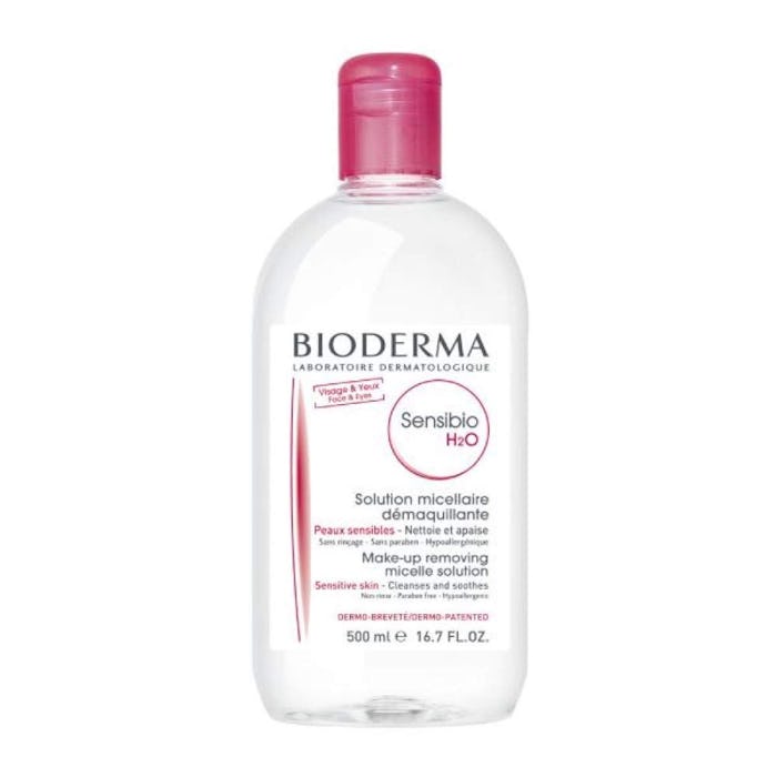 Bioderma Sensibio H2O Soothing Micellar Cleansing Water and Makeup Removing Solution for Sensitive S...